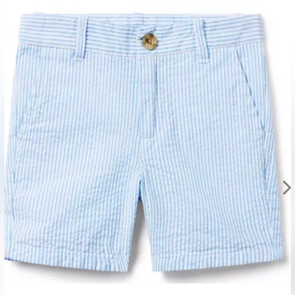 Janie & Jack seersucker boys shorts